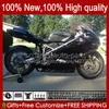 Мотоцикл глянцевый черный кузов для Ducati 749S 999S 749 999 2003 2004 2005 2006 Body Kit 27no.78 749-999 749 999 S R 03 04 05 06 CoSling 749R 999R 2003-2006 гг.