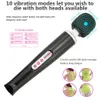 Énorme baguette magique vibrateur stimulateur de Clitoris jouets sexuels pour femme puissant USB Charge Av bâton vibrateurs femmes produits pour adultes5304287