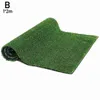 2M Thickness Artificial Lawn Carpet Fake Turf Floor Decor Diy Landscape Mat Craft Garden Grass Pad Outdoor I4J7 Decorative Flowers & Wreat W
