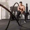 Battle Rope Core Treinadores Abdominais Fitness Training Power 9/12 / 15m Gym de Cable Gym Home Exercício 25/38 / 50mm Diâmetro Treino Força muscular Traning Ropes Esporte Jump Bands