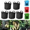 Planters & Pots Small Size Plant Grow Bags Garden Potato Pot Greenhouse Vegetable Growing Moisturizing Jardin Vertical Bag Seedling