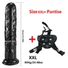 Nxy Dildos Six Size Comfort Band Adjustable Milf Dildo in the Penis Realistic Sex Toy Lesbian Couple039s Resistance Suction1291431