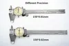 6" 0-150mm 0.02/0.01mm Caliper Shock-proof Stainless Steel Vernier Measurement Gauge Metric Measuring Tool 210922