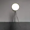 Lâmpadas de assoalho redondas italianas Designer Superloon LED Lâmpada Nordic Canto Ajustável Sala de Estudo Bedside331u