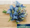 Artificial Silk Lily Daisy Baby's Breath Flowers Holding Flower Bouquet Home Furnishing Wedding Decoration Factory price expert design Quality