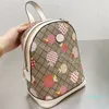 Bayan sırt çantası çanta çanta mektubu omuz tote çanta crossbody karikatür ördek doodle sırt çantaları tarzı çanta tote