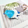 Pinnen broches blucome schattige blauw nijlpaardbescherming broche acryl dier voor vrouwen mannen kinderen passen sjaal revers sieraden jaar cadeaus kirk22