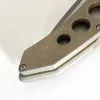 Versão Limitada Versão Bentley Flipper 100% M390 Facas Ao Ar Livre Faca Dobrável Anodizado Punho Titânio Tático Camping Ferramentas de Caça Perfeito Pocket EDC