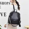 Fashion Lady 's Genuine Leather Large Capacity School for Teenage Girls Backpack