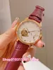Znane marki Zegarki Zabawne Zegarki Kobiety Automatyczny Tourbillon Mechaniczny Wristwatch Wristwatch Casual Clock Wodoodporny 36mm