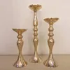 Party Decoration Metal Candle Holders 50cm / 20 "Flower Vase Rack Stick Wedding Table Centerpiece Event Road Lead Stands