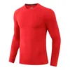 Running Jerseys Men's Long Sleeve T Shirt Compression Fitness Sport Gym Training Shirts T-Shirt Quick Drying Tight Sports