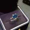 Simple and Stylish, Natural Topaz Ring, Beautiful Color, Exquisite Workmanship, 925 Sterling Silver, 211217