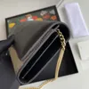 Sacos de cadeia clássicos senhoras senhoras bolsa de embreagem mulheres bolsas de couro bolsas de ombro titular do cartão crossbody saco wellt bolsa