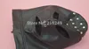 Soft PVC Leather Hood Mask Head Bondage Belt Slave In Adult Games , Fetish Sex Products Toys For Men And Women