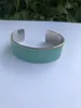 Bangle Yisheng titanium stalen armband met druppel lijm mode