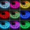 Bandes LED TV rétro-éclairage 656Ft USB bande lumineuse RGB multicolore avec télécommande pour ordinateur portable cuisine miroir éclairage à la maison 3524398