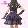 Japonais Harajuku Filles Violet Plaid Jupes Plissées Gothique Punk Doux ita Gâteau Mini Jupe Robe De Bal Femmes Kawaii Jupes Courtes 210721