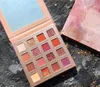 Nuovo arrivo Impermeabile a lunga durata 16 colori Matte Shimmer Ombretto Trucco Premium Pigmenti lisci Occhi Palette in polvere pressata Cosmetici DHL