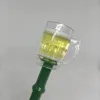 Szklane woskowe narzędzie palenie kolorowe piwo kształt Piękny dabber odsuwa się do wosków tytoniowy banger paznokcie rurka bong rura wodna