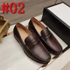 A1 2019 ny mode italiensk designer formell mens klänning skor äkta läder svart lyxiga bröllop skor män lägenheter kontor oxfords