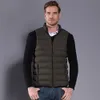 Stile Primavera Gilet Maschile Giacche Ultra Leggere Uomo Moda Senza Maniche Cappotto Capispalla Autunno Inverno Cappotto 100% Nylon/nylon B0872 210518