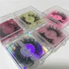 Customized Box 3D Mink Lashes Fluffy Full Strip False Eyelashes cruelty Lightweight Amazing Lash3932089