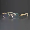 frameless prescription glasses