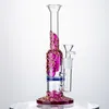 Toptan Nargile Heady Cam Bongs Duş Başlığı Perc Oil Teçhizat Dab Rigs Düz Tüp Su Boruları 14.5mm Kadın Ortak Bong Bowl WP533