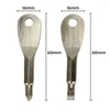 Screwdrivers Keychain Outdoor Stainless Steel Pocket Tool Slotted Phillips Screwdriver Set EDC Outside Multifunction Key Shape Ring Auto Car WLL639