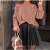 Pleated Faux Leather Women's Mini Skirt High Waist Sexy Black Female Short Autumn Winter Fashion Ladies Bottoms 220224