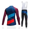 CASKYTE – maillot de cyclisme de l'équipe professionnelle, ensemble à manches longues, pantalon à bretelles, Ropa Ciclismo, vêtements de vélo, uniforme de vélo vtt, 2021