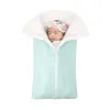 Baby Schlafsack Weiche Decken Infant Kinderwagen Sleepsack Fußmeister Dicke Swaddle Wrap Strick Umschlag M3493