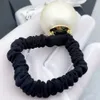 2021 Fashion Jewelry for Women Barrettes Black Ribbon Design Camellia Flower Big Pearls Ball Beauul Girls Hair Wear Luxury Top Jewelry Designer2469862