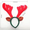 Juldekorationer Öron Antlers Non-woven Headband Födelsedag Partys Holiday Party Props Tillbehör Wh0010