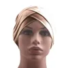 Indian Muslim Women Hijab Stretch Turban Hat Head Scarf Wrap Hair Loss Cancer Chemo Cap Islamic Beanie Bonnet Headwear Cover New