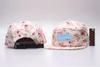 DIAMONDS Floral/flower Adjustable 5 Panel Flat Visor Baseball Strapback Hats Brand Diamonds Hip Hop Street S Caps Bone Chapeau Women's