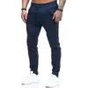 Homens de Alta Qualidade Homens Calças Fitness Casual Elastic Bodybuilding Clothing Sweatpants Cargo X0615