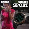 SKMEI marque Sports de plein air montres hommes 50 m étanche natation escalade alarme LED numérique militaire montre pour hommes femmes montre-bracelet X0524