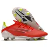 Chuteiras masculinas de cano alto X SPEEDFLOW.1 FG Firm Ground Chuteiras de futebol vermelhas scarpe calcio chuteiras de futebol