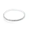 Bracelets de cheville élastiques en strass cristal brillant pour femmes, Bracelet de cheville sur la jambe, bijoux de pied en couches