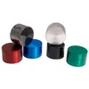 Pepper Grinders Herb Metal Ginder 40mm 50mm 55mm 63mm 4 Layer Tobacco Tool for Smoking 5 Colors Zicn Alloy CNC Teeth Colorful Tools