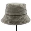 Cloches 100% bomullskvinnor män bred grim hink hatt utomhus fiske uv skydd cap vandring sol