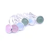 Argent Plaqué 10mm Rose Vert Cristal De Guérison Blanc Turquoise Charmes Boucles D'oreilles Géométrique Pierre Naturelle Boucle D'oreille Pour Les Femmes Bijoux