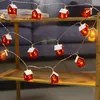 Juldekorationer 1,5 / 3m LED-strängljus Fairy Garland Wood House Year Decoration Wedding Party Holiday Room Novelty Lamps