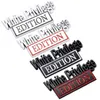 Weiße Privilege Edition Auto-Kunststoffaufkleber, Dekoration, 4 Stile, DHL-freie Lieferung
