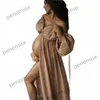 Zwangere 2022 PROM -jurken voor dames sexy spaghetti zwangerschap gewaden voor fotoshoot elegante avondjurken