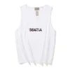 Men's T-Shirts New Designer Men Stylist T-Shirts Men Summer Print Letters Loose Hip Hop Trend Tank Top Luxury Casual Wear