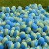 50 stks / zak Eva Kleur Kinderen Solid Sponge Toy Balls Juvenile Indoor Golf Rainbow Practice Ball Training