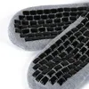 Mäns strumpor för män Anti Slip Mid Tube Grip Sock 1Pair Anti-friktion Spanex / Polyester Soccer Sweat-Absorbent